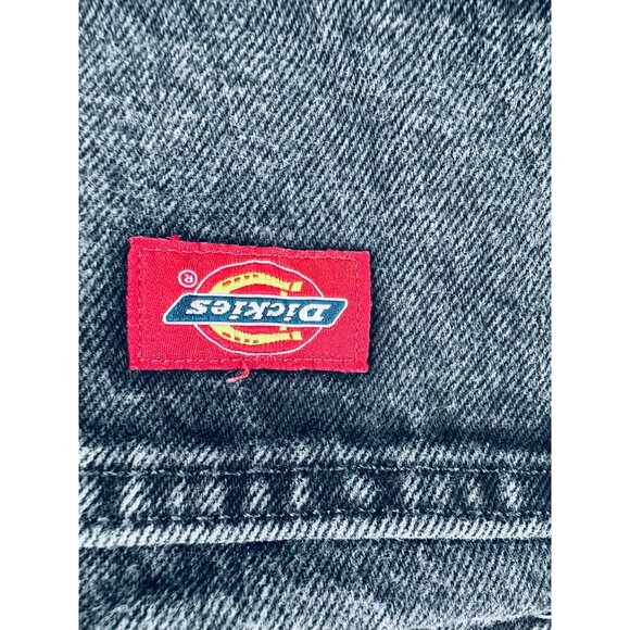 Dickies Mens 40x32 Regular Fit Denim Black Jeans Straight Leg 100% Cotton - Picture 4 of 9